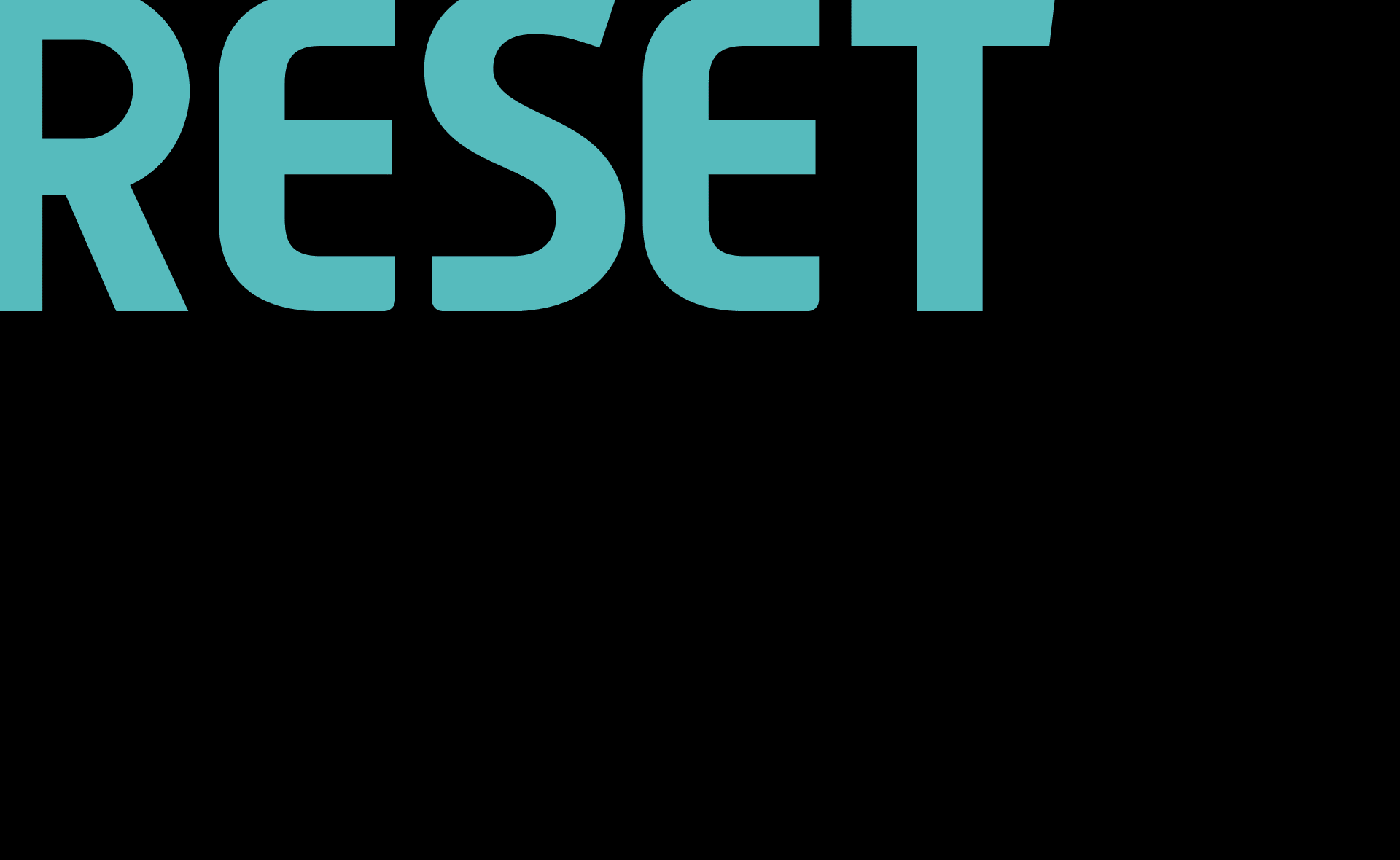 RESET ME — Branding Projekt von Designstudio Hamburg in Altona/Ottensen